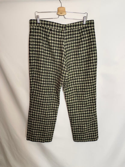 OTHERS. Flared tweed trousers Tu(42)