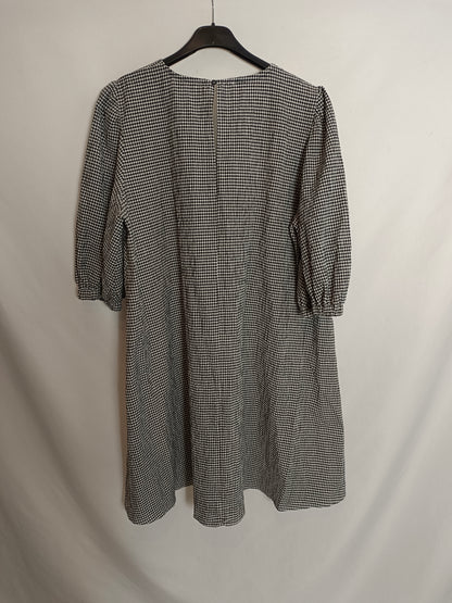 OTHERS. Short gingham dress Tl