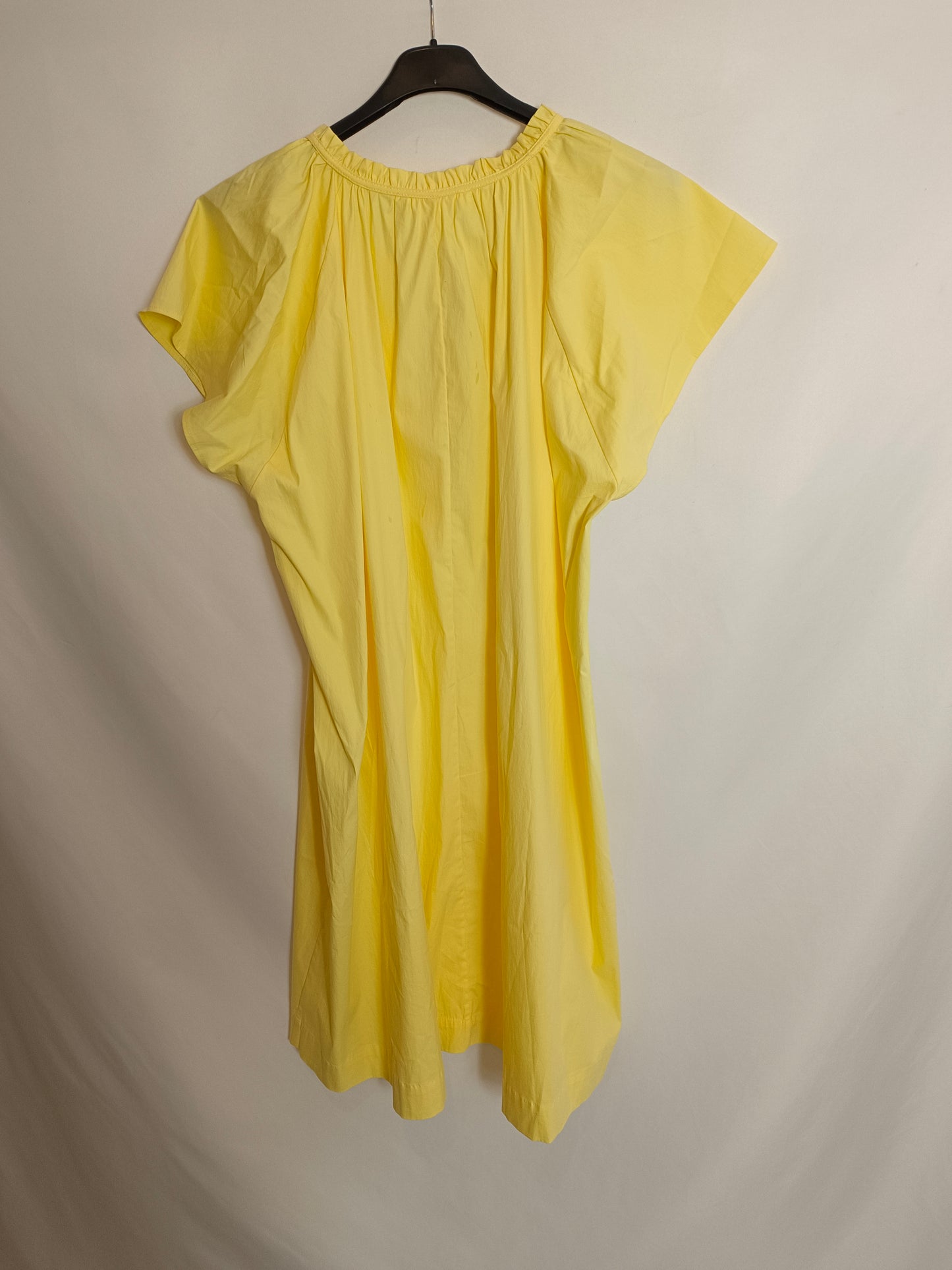 MANGO. Vestido corto amarillo T.xl