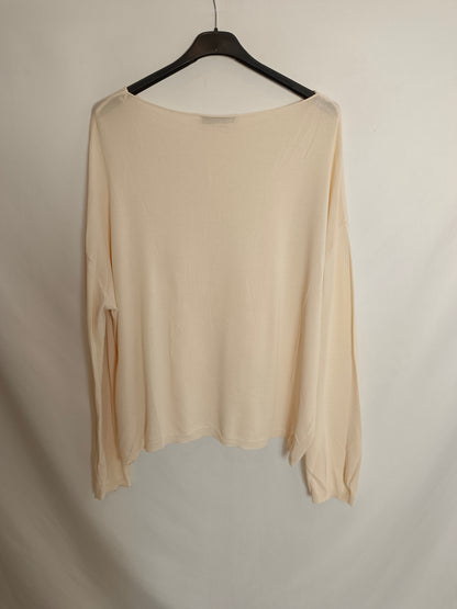 ZARA. Jersey rosa fino T.l