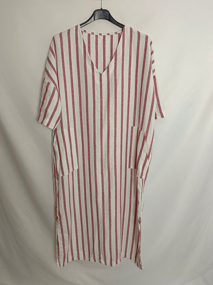 OTHERS. Striped dress/kaftan TU (l/xl)