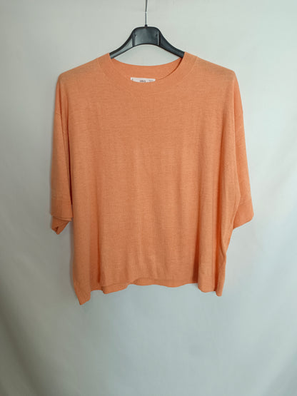 MANGO. Jersey punto oversized T.l