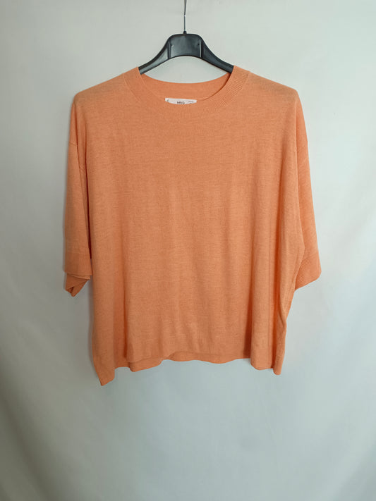 MANGO. Jersey punto oversized T.l