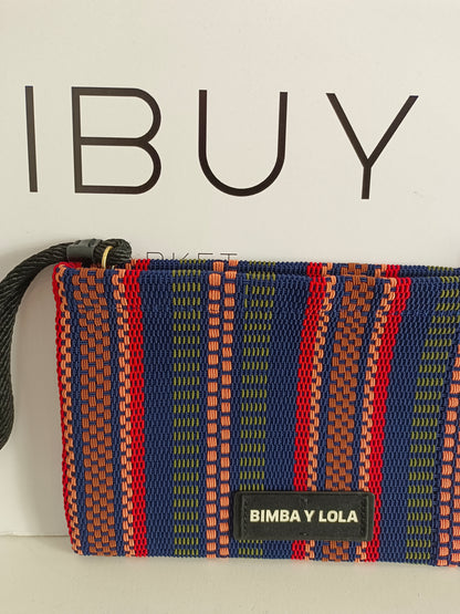 BIMBA Y LOLA. cartera de mano colores