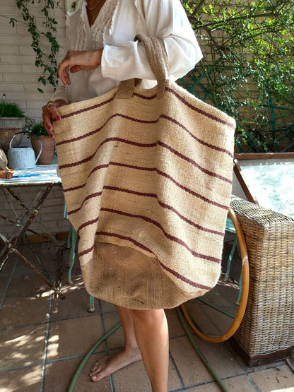 BELLEROSE. Maxi raffia bag