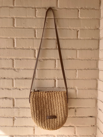 Medium raffia bag