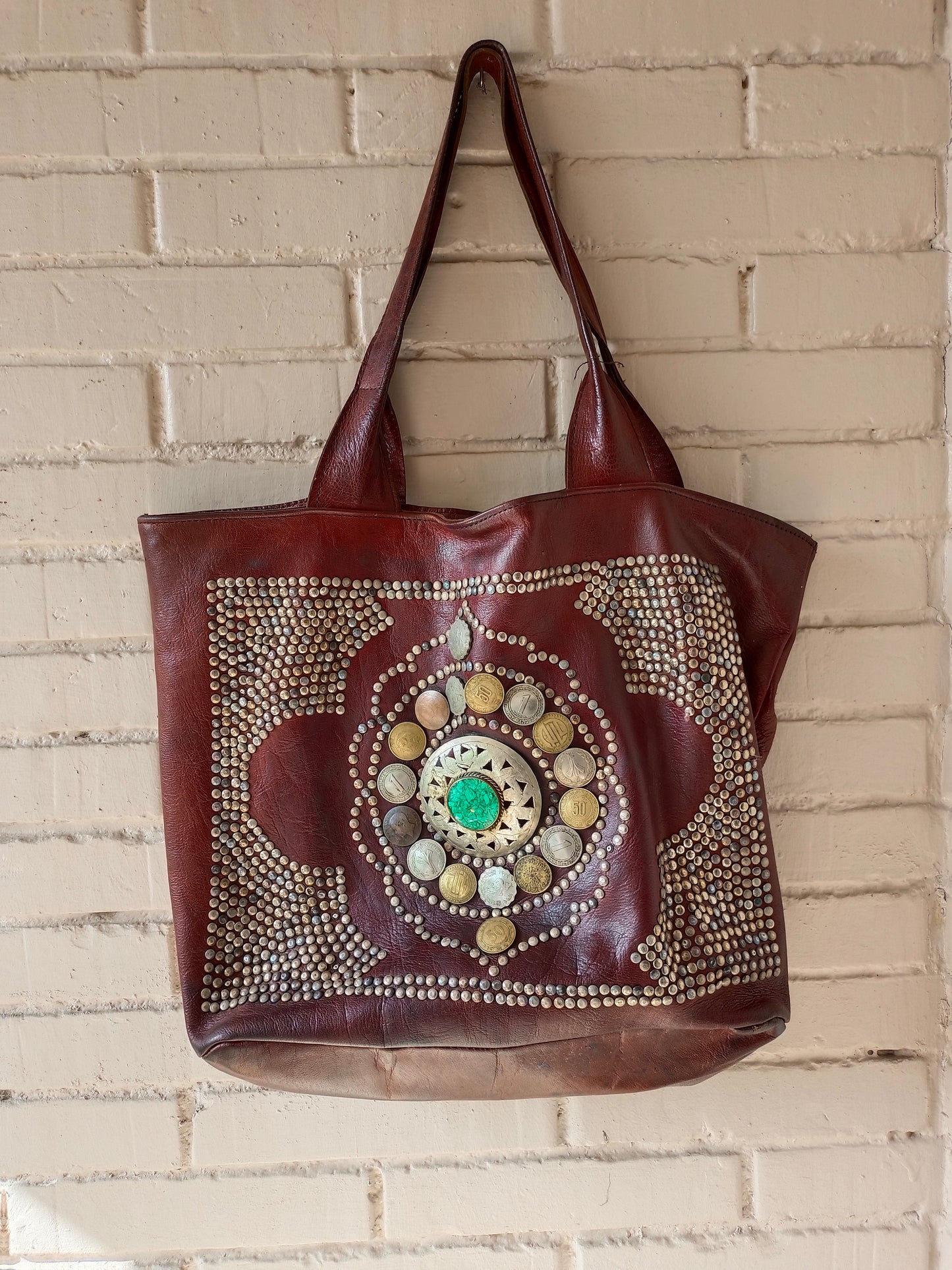 OTHER. Studded leather bag (tara)