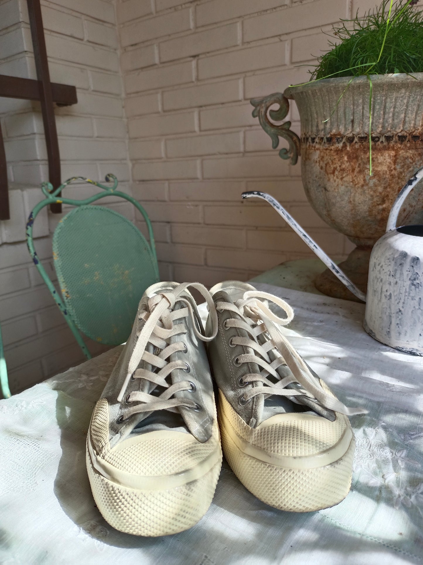 SUPERGA. Zapatillas grises T.38