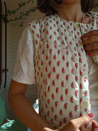 SEZANE. Chaleco reversible TU(S)