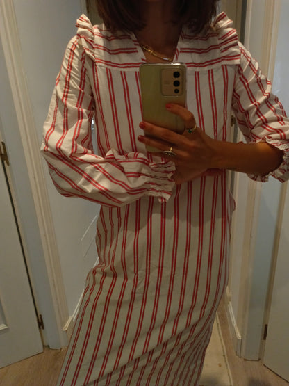 Vestido largo rayas T.xs