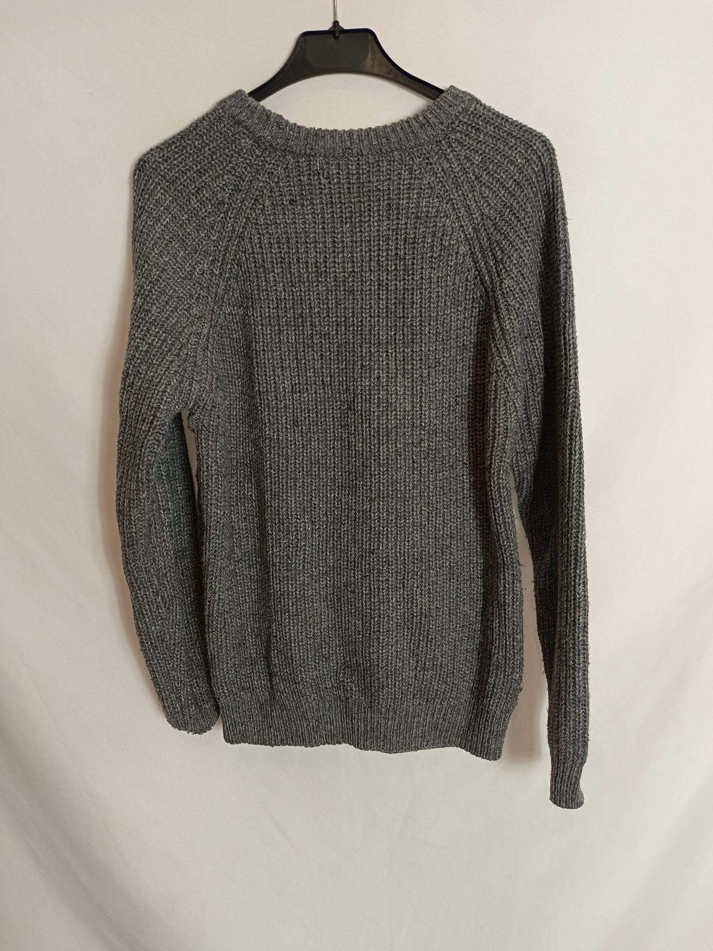 OTHERS. YOUR(S) grey cable knit sweater