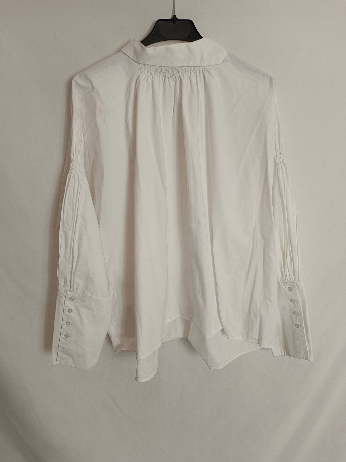 MAJE. Oversized white blouse T.2(m)