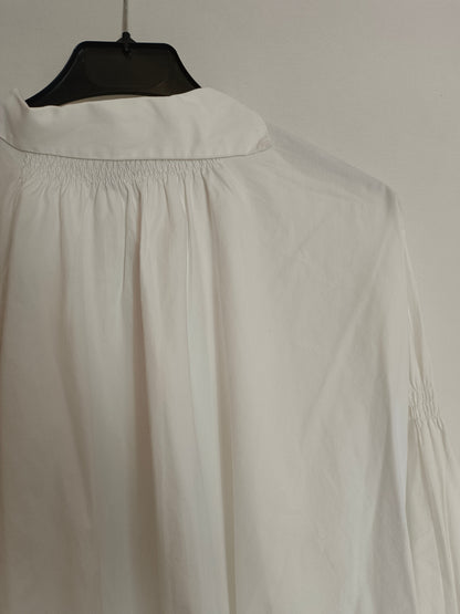 MAJE. Oversized white blouse T.2(m)