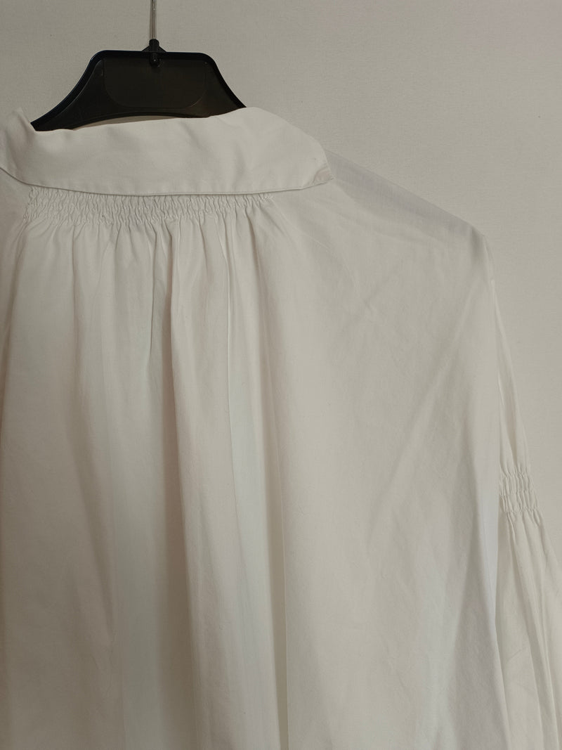 MAJE. Blusa blanca oversized T.2(m)