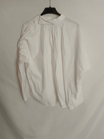 MAJE. Oversized white blouse T.2(m)
