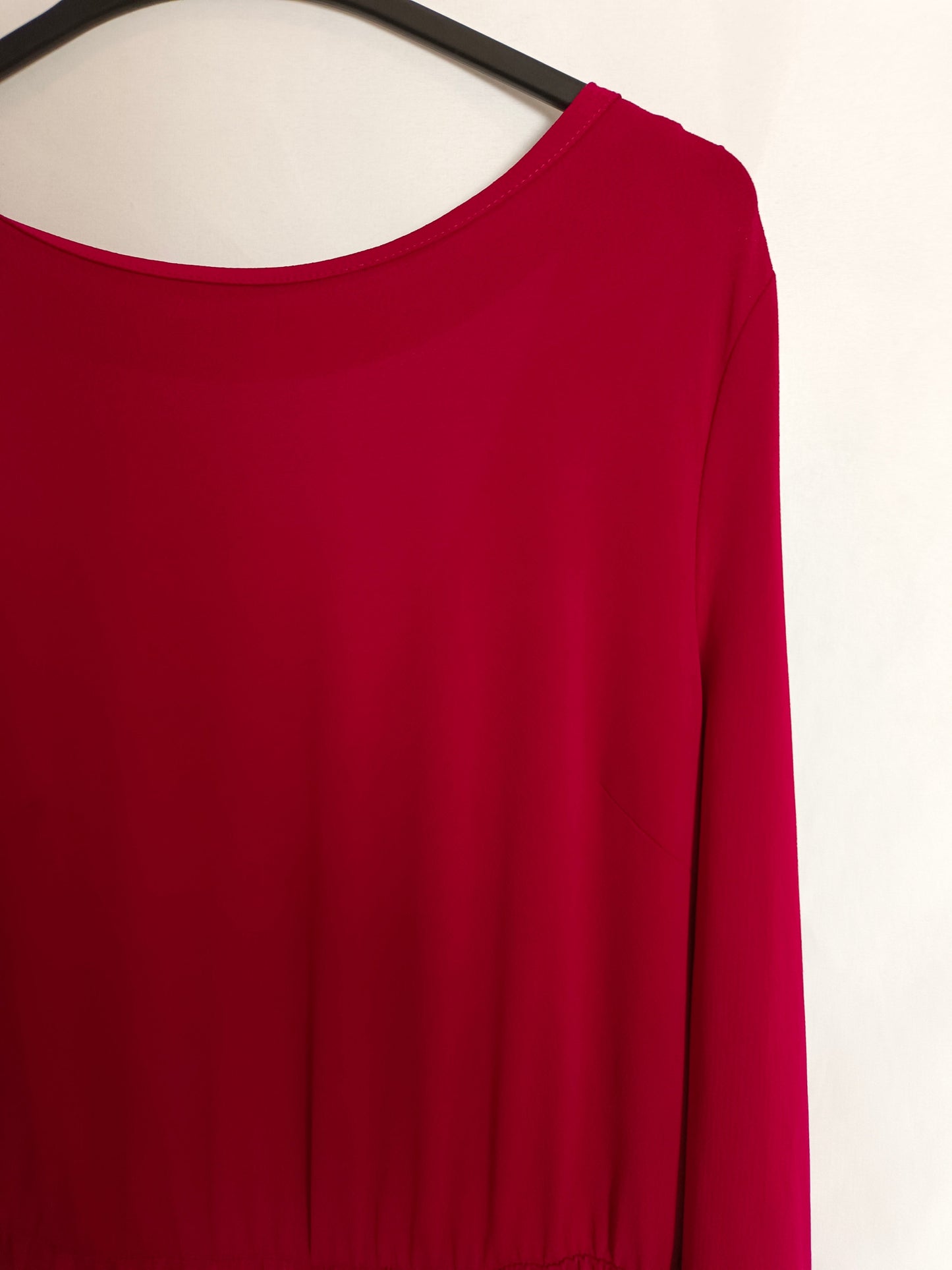 H&M. Mono largo rojo T.40