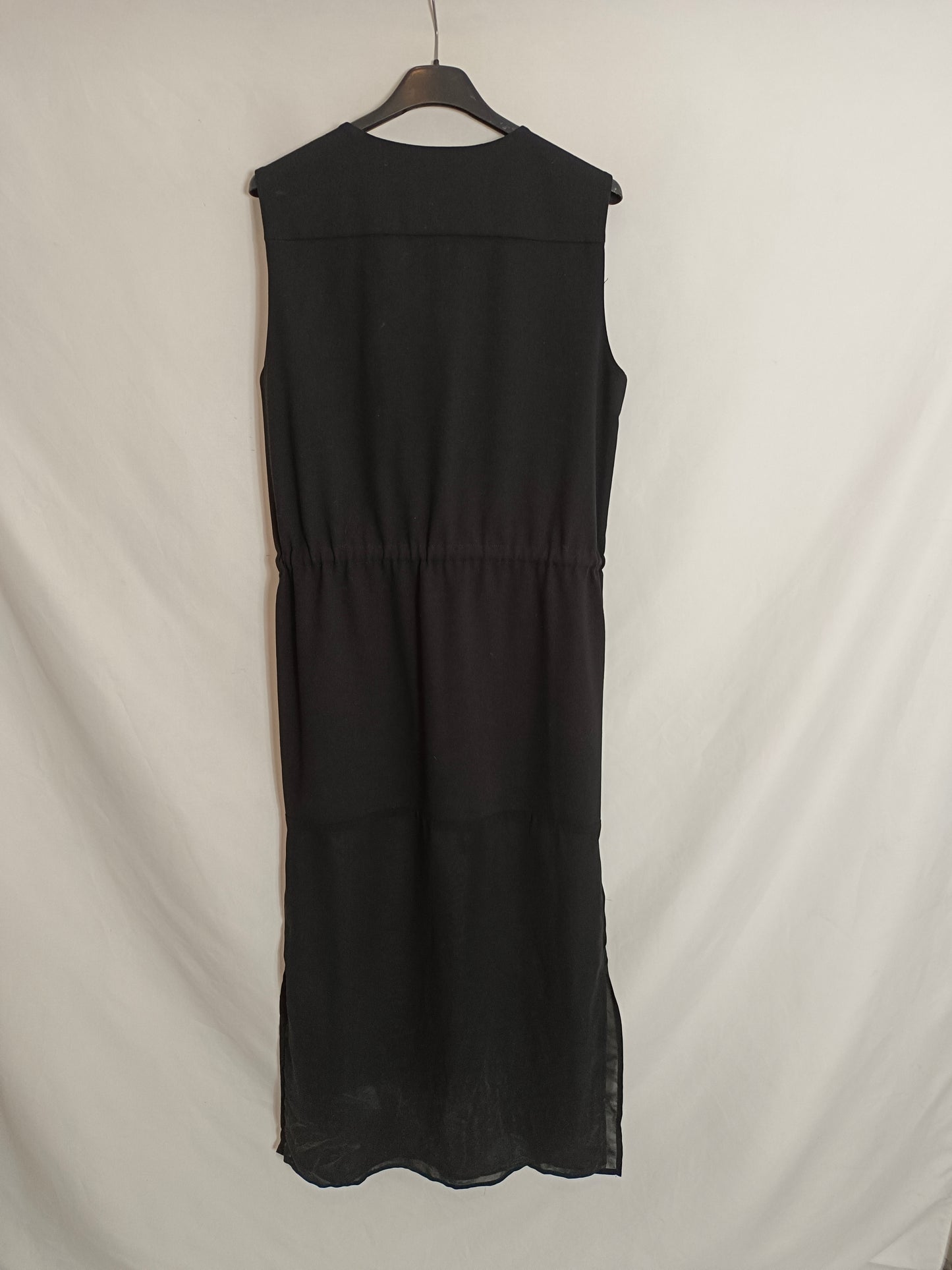 COS. Black lace dress TS/M