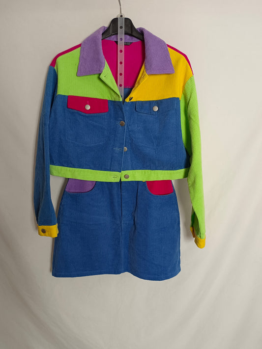 SHEIN. Total look  pana colores T.m