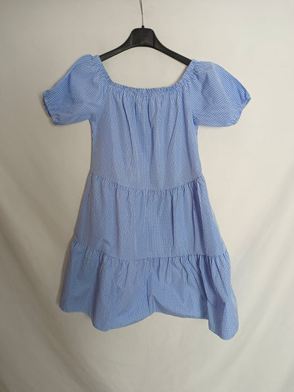 SENSE. Vestido cuadros vichí T.s