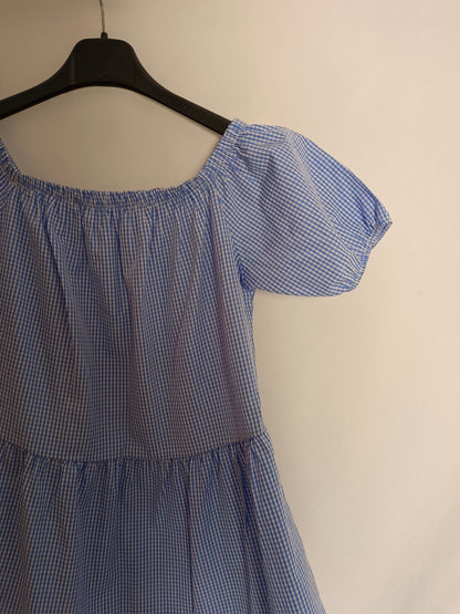 SENSE. Vestido cuadros vichí T.s