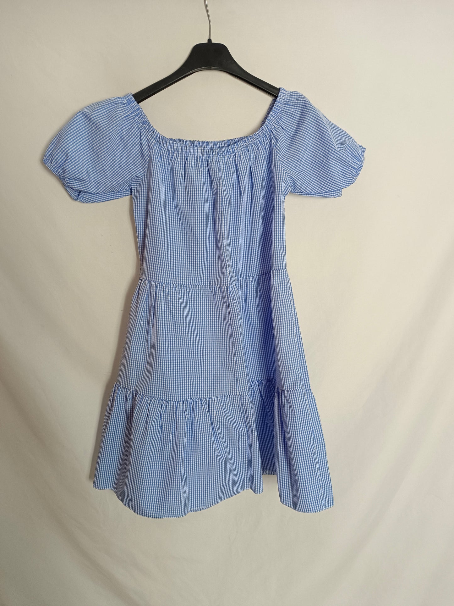 SENSE. Vestido cuadros vichí T.s