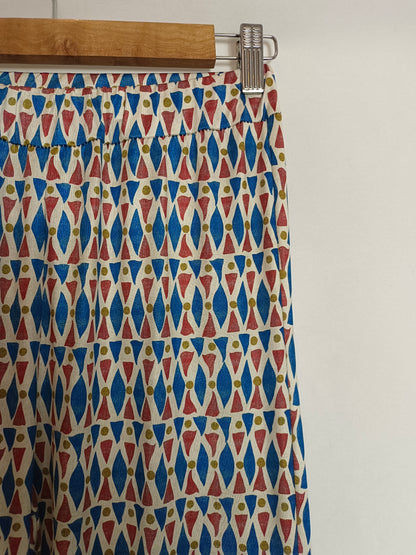 THE CLOSET.Pantalón estampado campana Tu(xs)