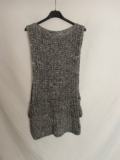 ZARA. Top punto jaspeado T.s