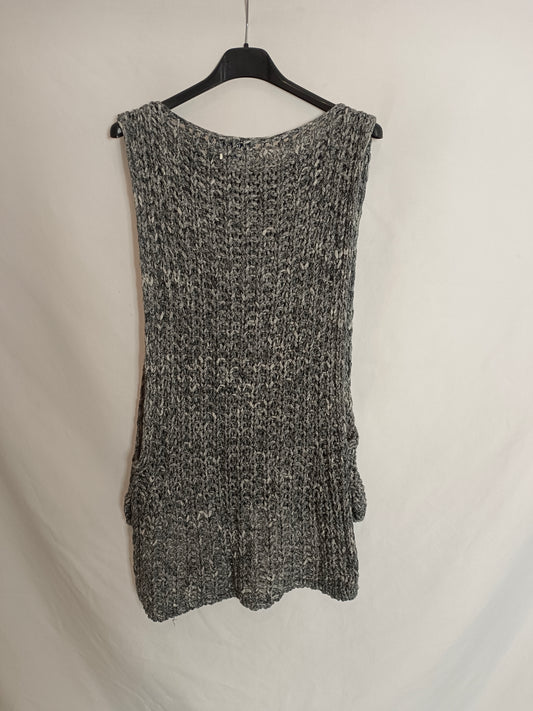 ZARA. Top punto jaspeado T.s