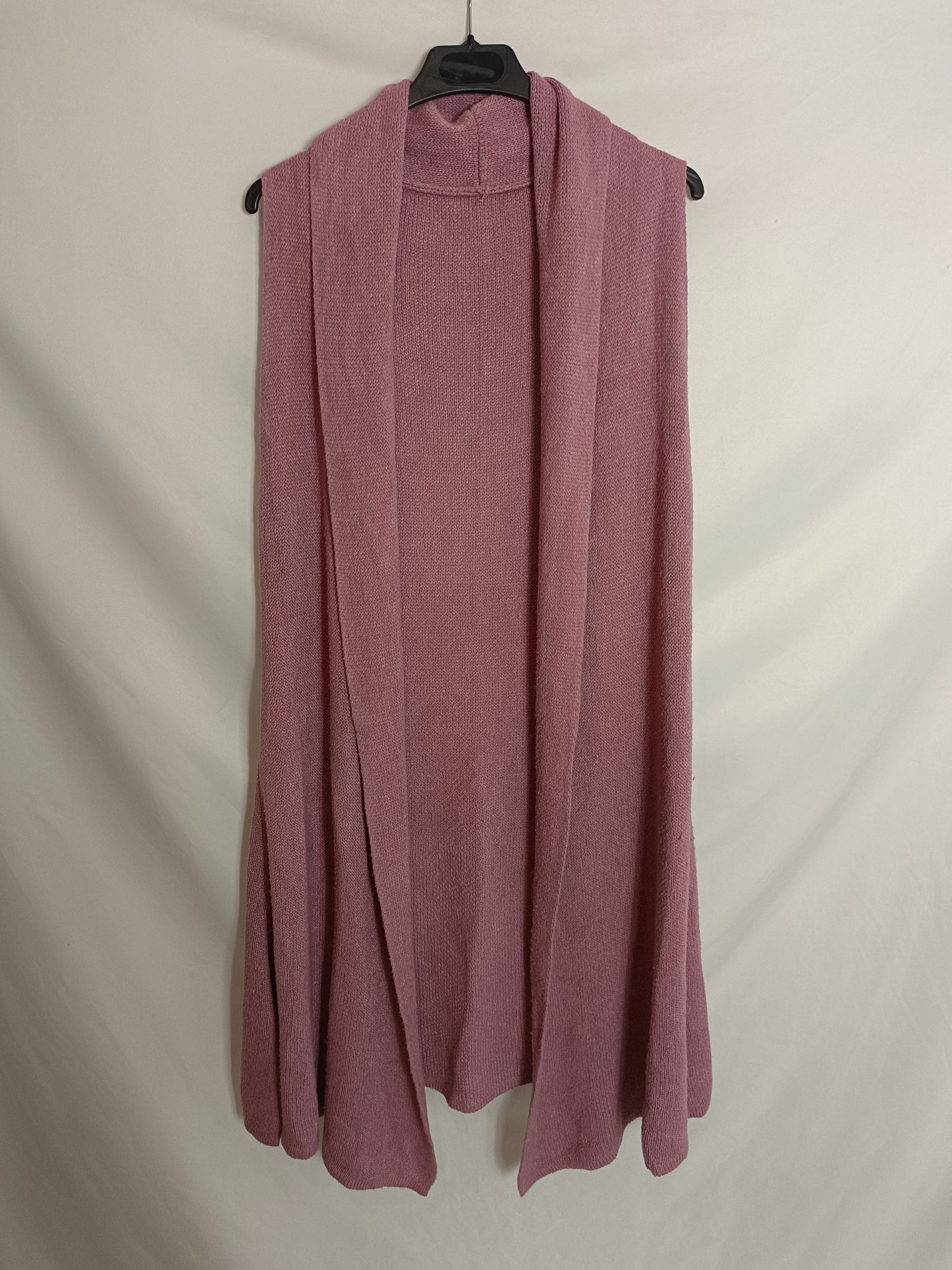 OTRAS. Chaleco largo punto. TU