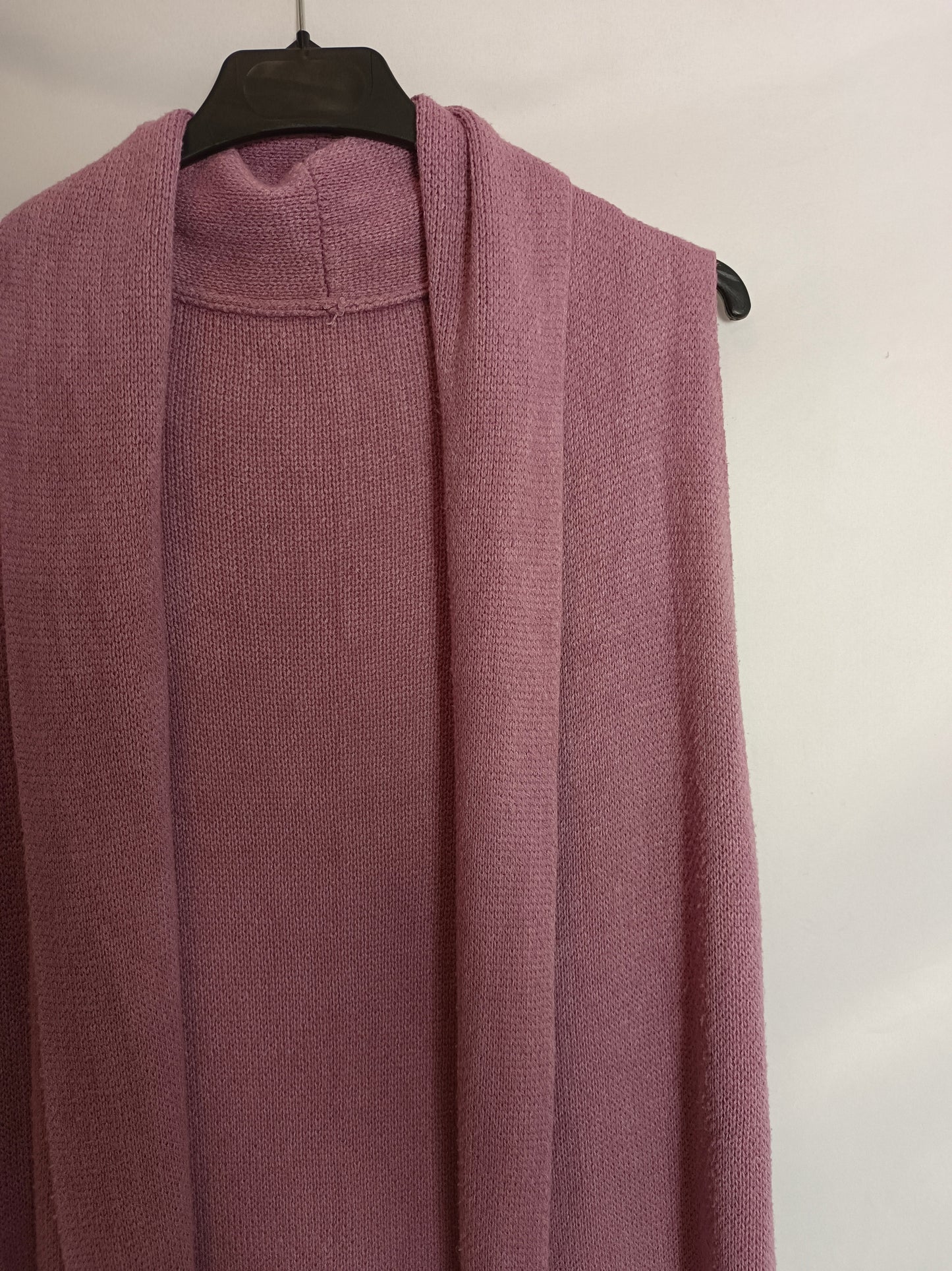 OTRAS. Chaleco largo punto. TU