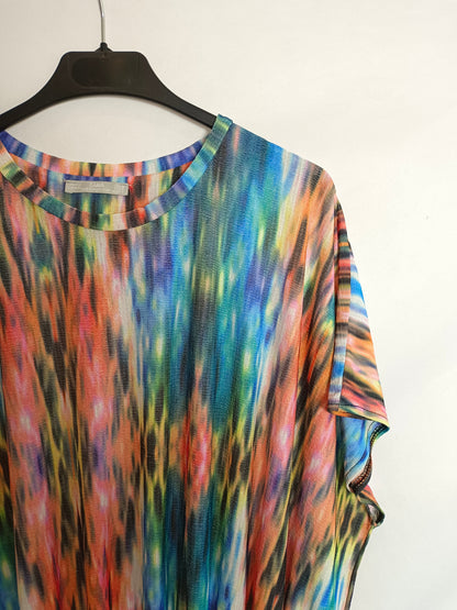 ZARA. Vestido midi tie dye T.m