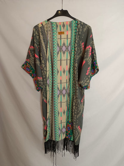 5 MANDLA. Kimono étnico bordado Tu (m)