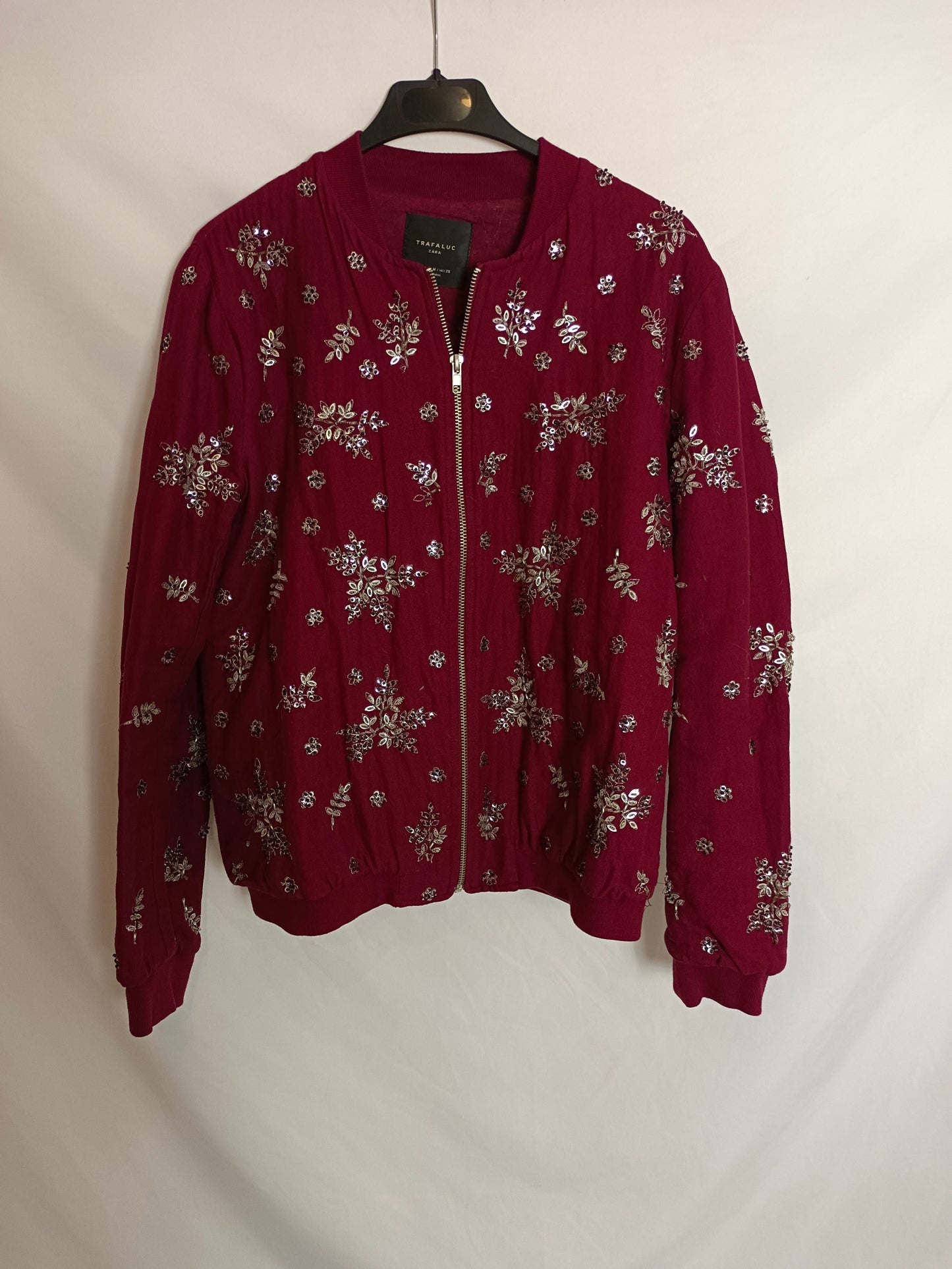 ZARA. Bomber pedrería T.m