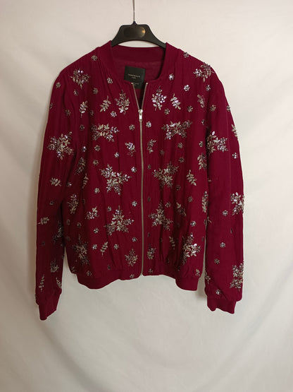 ZARA. Bomber pedrería T.m