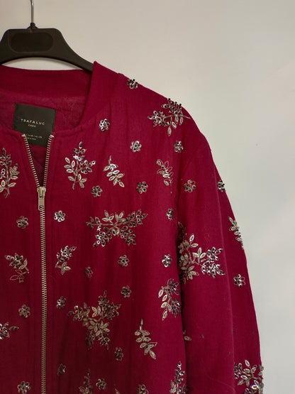 ZARA. Bomber pedrería T.m