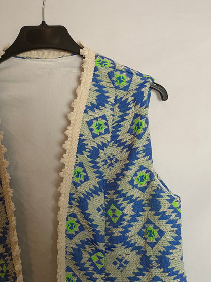 OTRAS. Chaleco étnico bordado TU(S)