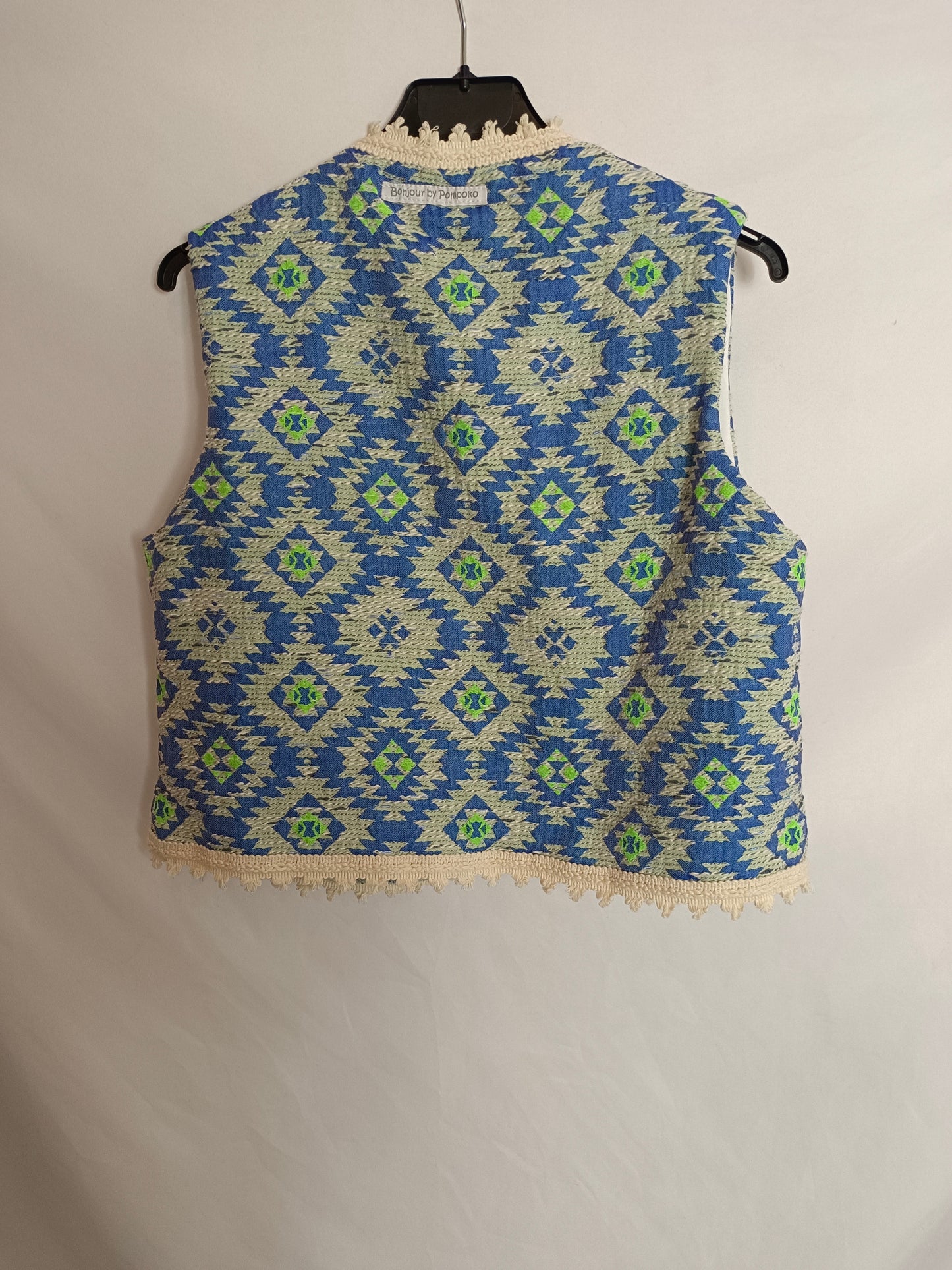 OTRAS. Chaleco étnico bordado TU(S)