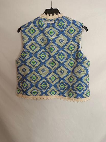OTRAS. Chaleco étnico bordado TU(S)