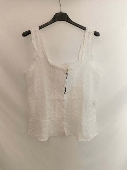 MRS.LUNA. top tirantes bordada. T.M