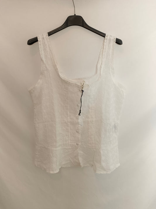 MRS.LUNA. top tirantes bordada. T.M