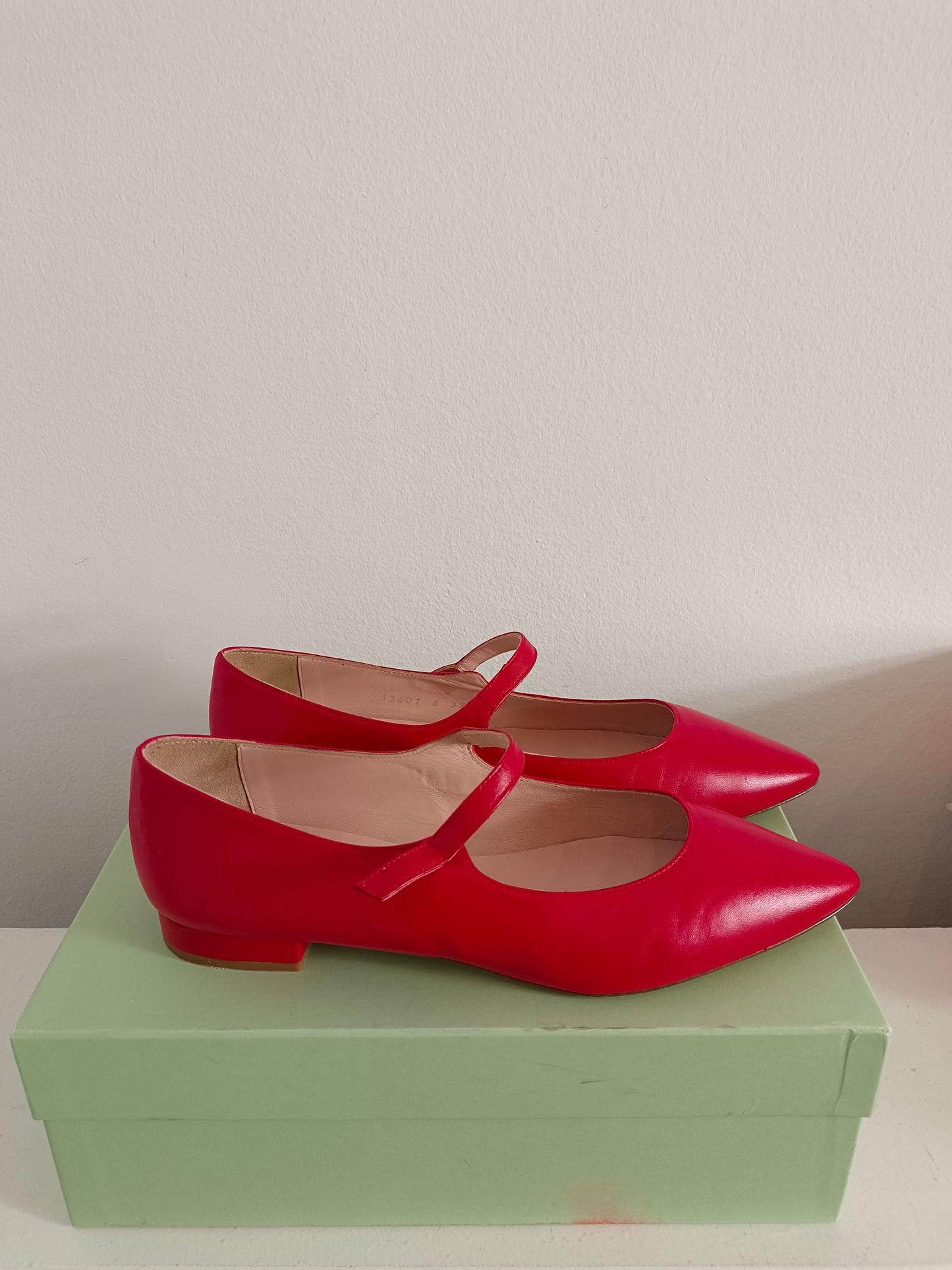 BOHEMIAN. Bailarina piel rojas. T.40