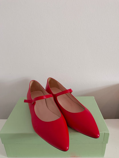 BOHEMIAN. Bailarina piel rojas. T.40