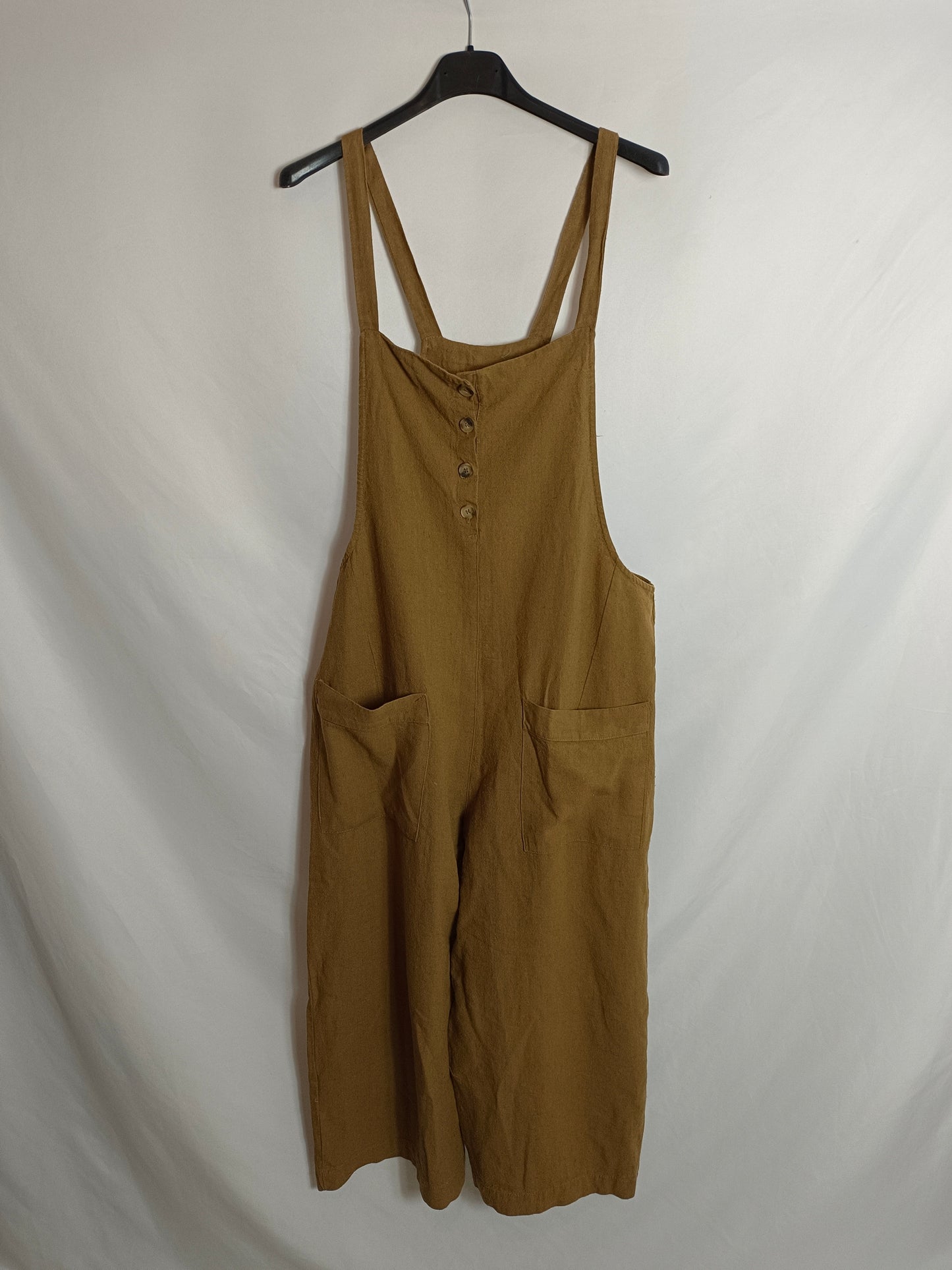 OTHERS. Flowy Camel Jumpsuit Tu(s/m)