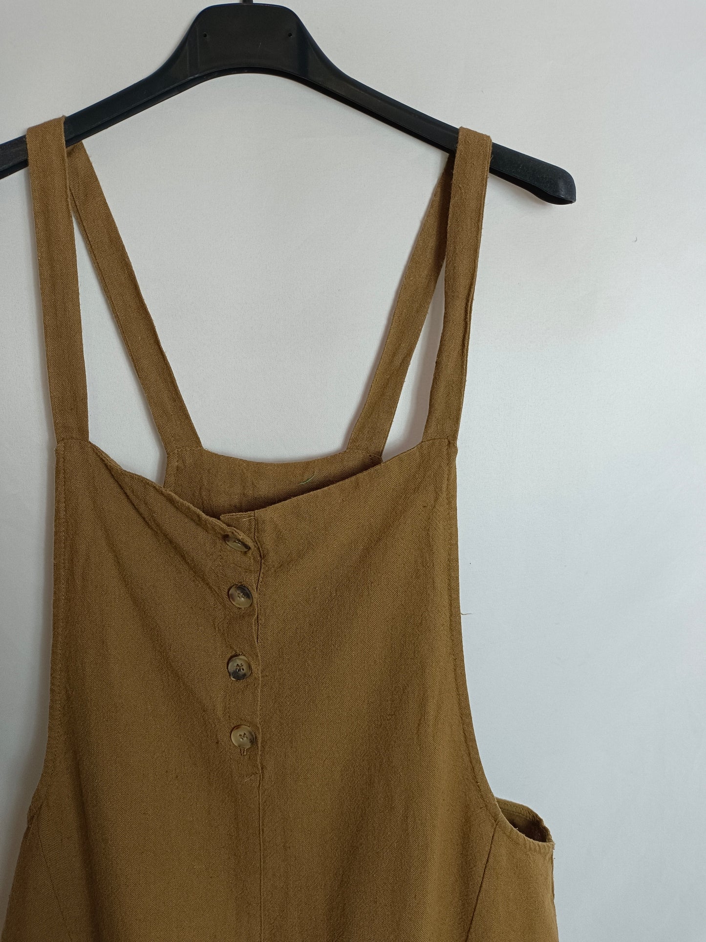 OTHERS. Flowy Camel Jumpsuit Tu(s/m)