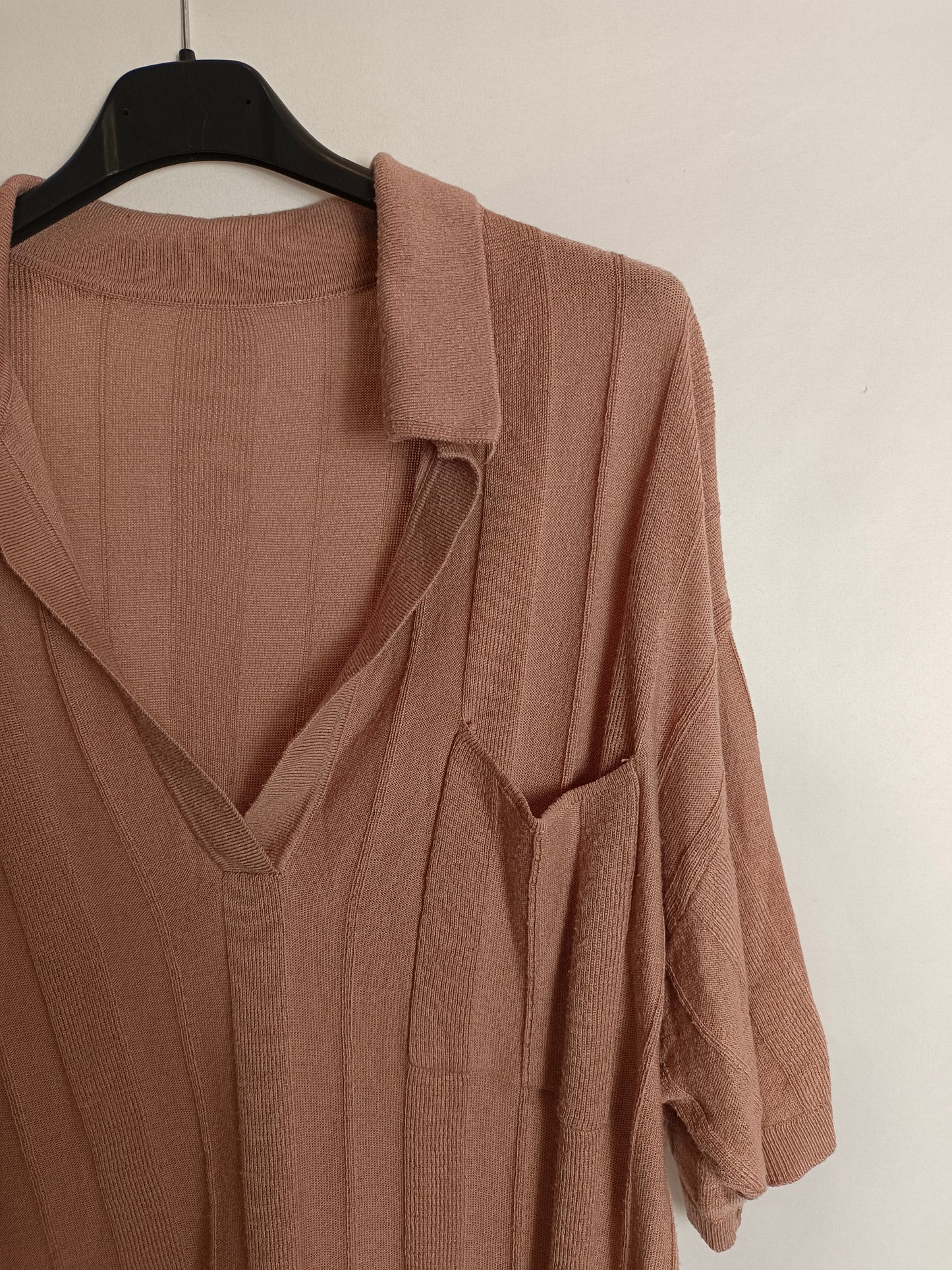 OTHERS. Ribbed knit top TU(m)