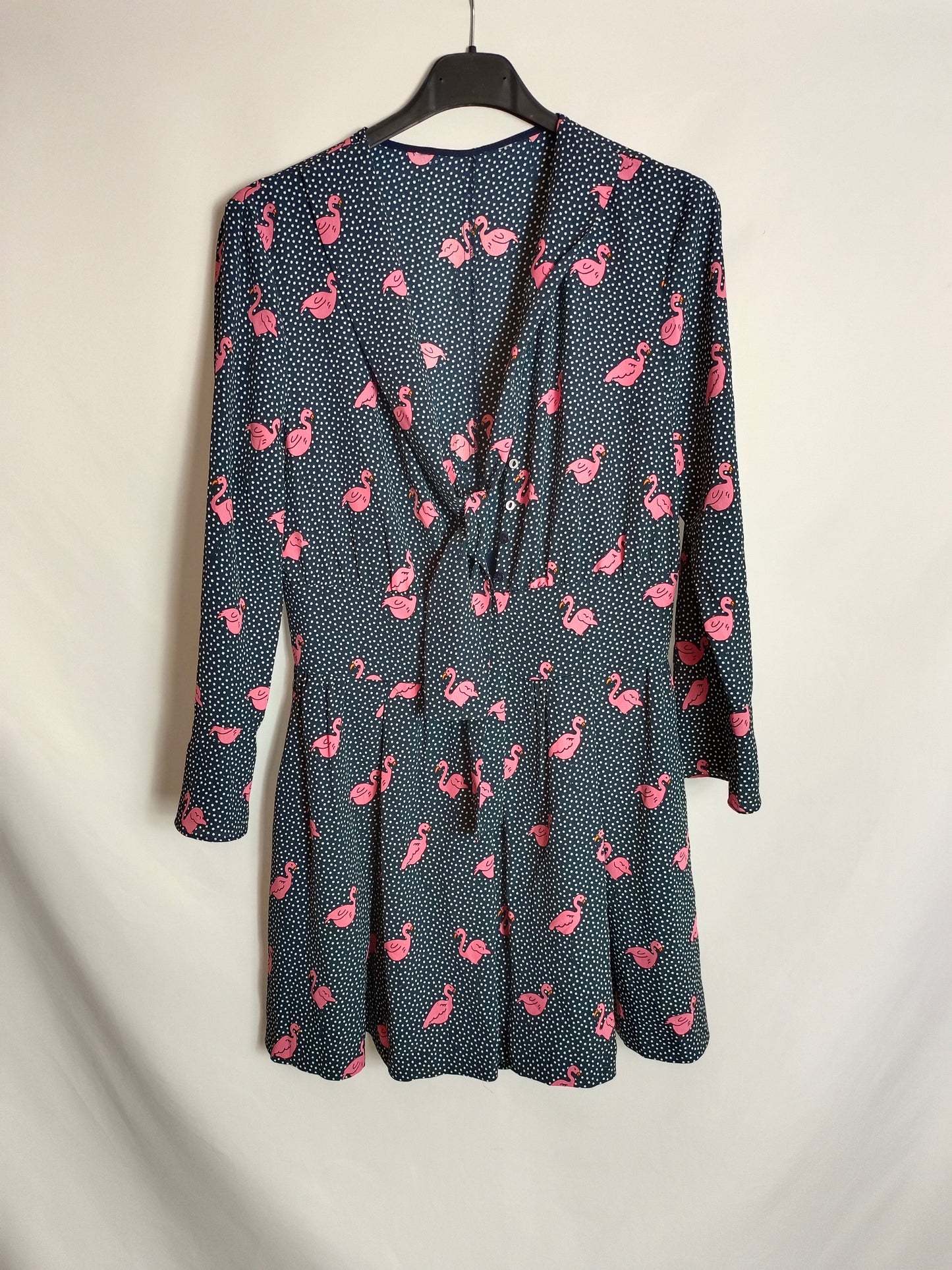 OTRAS. Mono azul flamencos T.u(s)