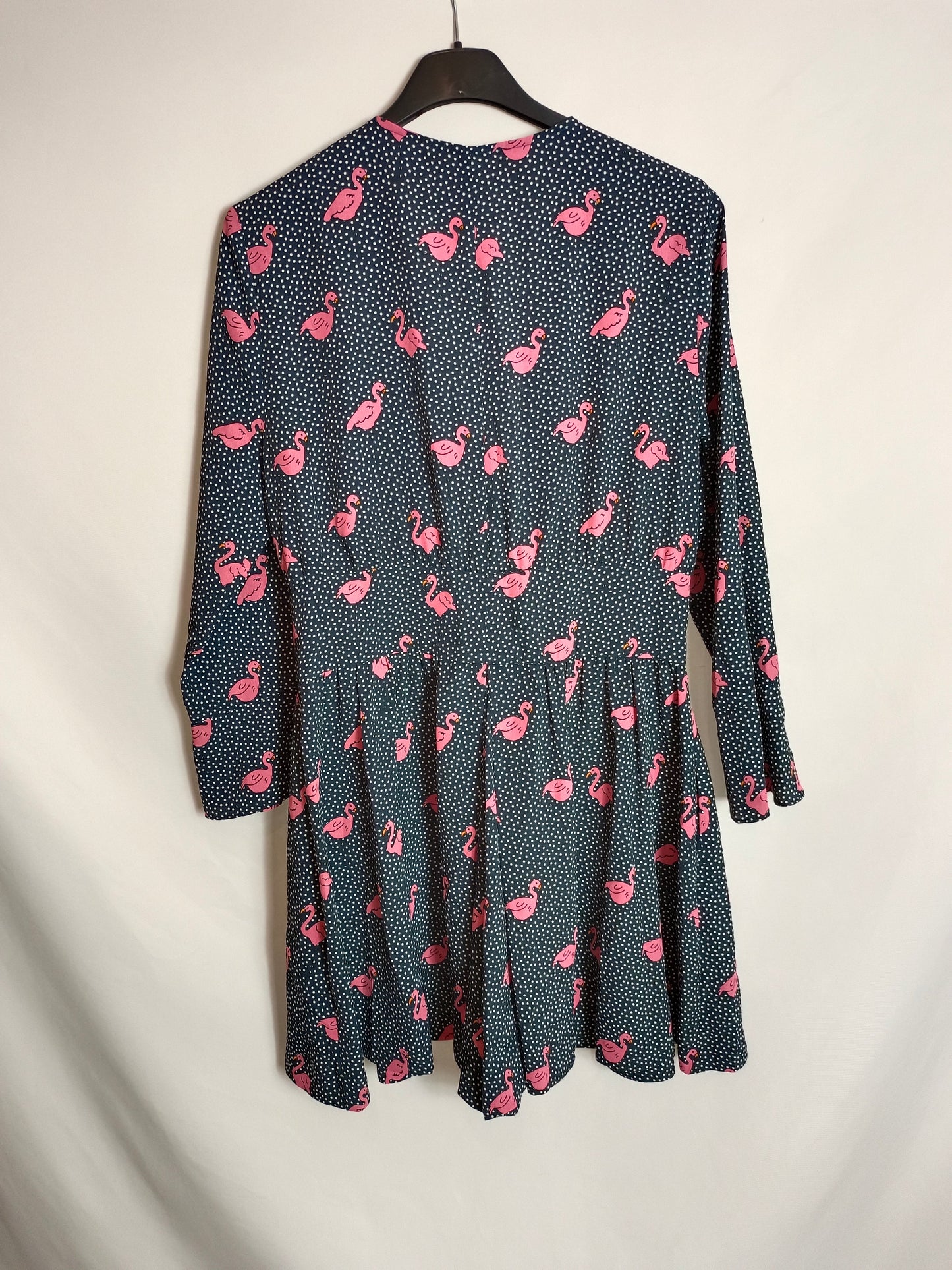 OTRAS. Mono azul flamencos T.u(s)