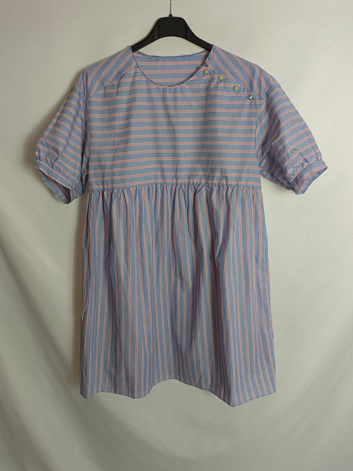 OTRAS. Vestido corto rayas TU(s)