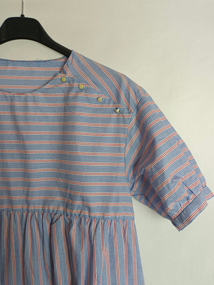 OTRAS. Vestido corto rayas TU(s)