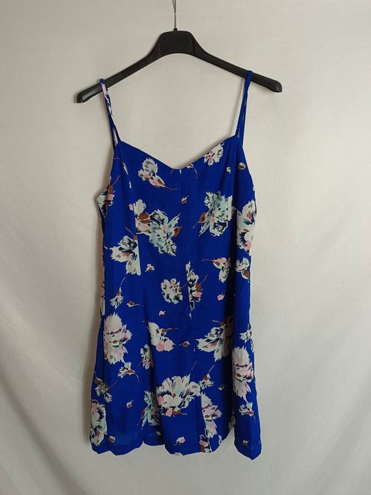 OTHERS. Blue floral jumpsuit Your(s)